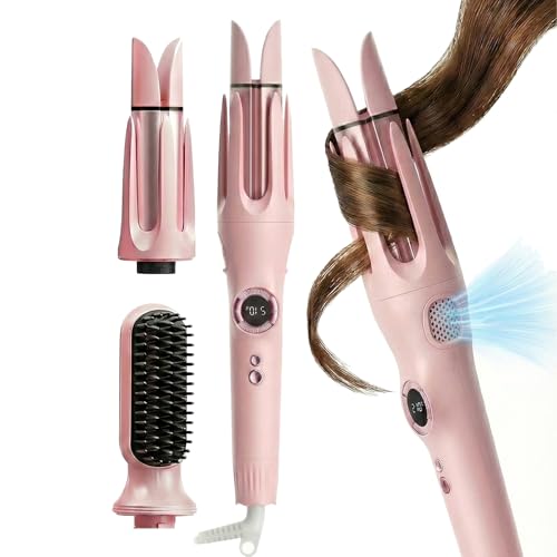 Hair Curler Automatic Rotating Hair Curler & Straightener