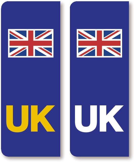 UK CAR STICKERS UNION JACK NO EU FLAG BREXIT - Vinyl Car Stickers