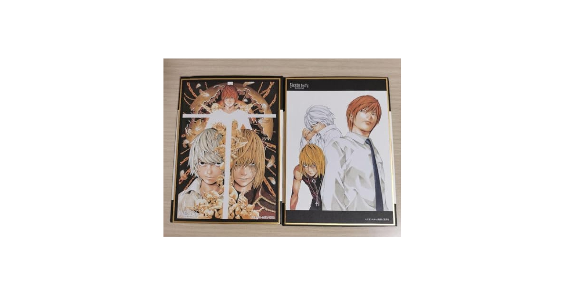 Amazon.co.jp: DEATH NOTE デスノート展 色紙 月 ニア メロ