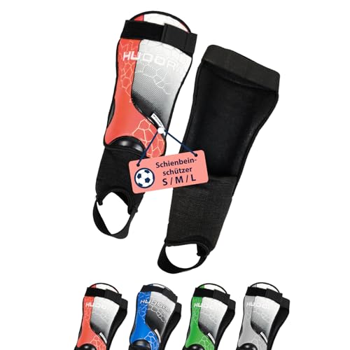 HUDORA Schienbeinschützer mit Knöchelschutz - Bequeme...