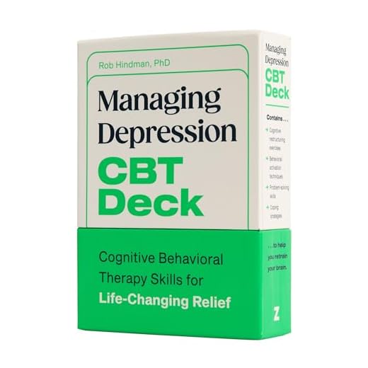 Managing Depression CBT Deck: Cognitive Behavioral Therapy Skills for Life-Changing Relief
