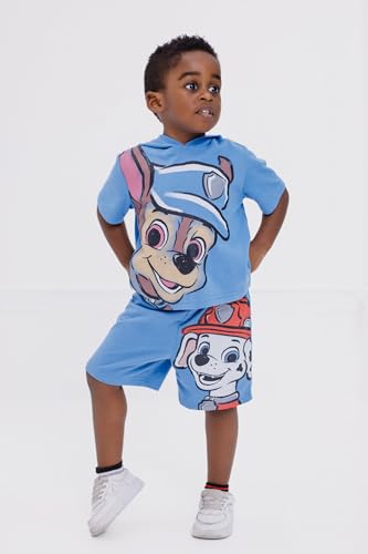 Image of Paw Patrol Pullover Hoodie and French Terry Shorts Toddler to Little Kid Sizes (2T - 7-8)