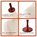 Child Mannequin, Kid Dress Form Mannequin Torso Adjustable Height Unisex Toddler Mannequin Body with Solid Wooden Base, for Clothing Dress Jewelry Display, (Brick red, 6-7 Years Old)