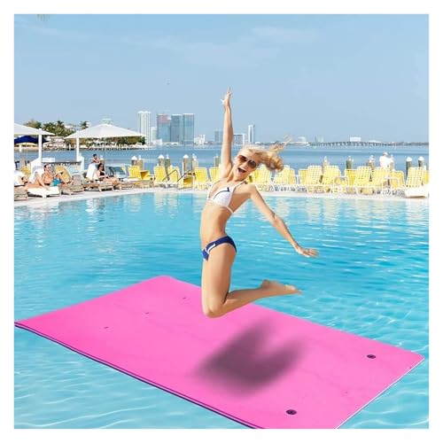 Tappetino galleggiante in schiuma, extra large, per nuotare, rilassarsi in piscina, lago, mare, resistente e confortevole per attività acquatiche