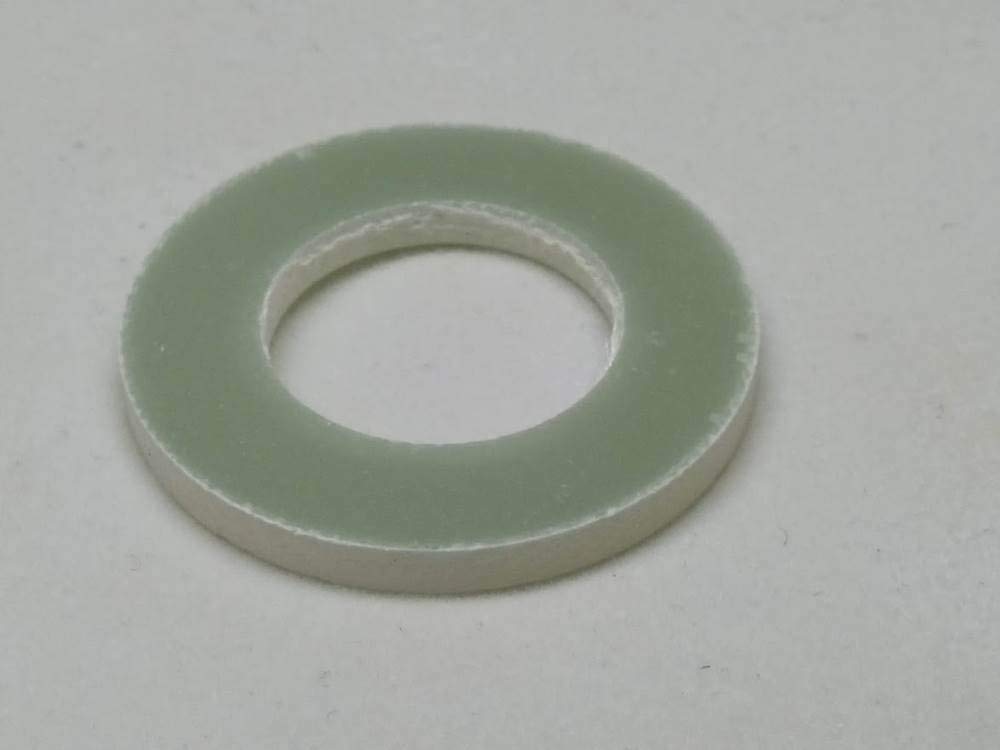 Amazon.co.jp: 絶縁ワッシャー FRP M16 φ19.0X34.0X3.0t 12個 : DIY 