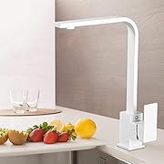 Inyecte el flujo de agua en el aire, combine completamente para crear un efecto espumante, ablande el agua y evite salpicaduras, y reduzca el consumo de agua bajo el mismo efecto Grifo de cocina de latón engrosado, que presta atención al agua sanitar...