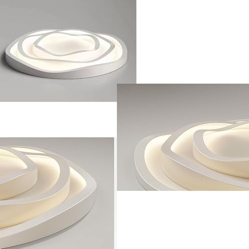Plafonnier LED avec télécommande et changement de couleur pour salon