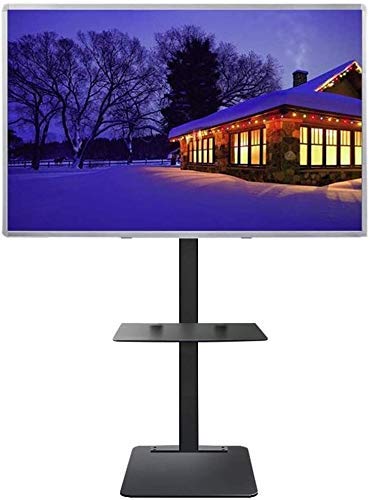 TV-Ständer-Sockelhalterung Universal-TV-Ständer mit Stauraum, 32/40/42/43/49/50/55/60/65/70 Zoll Plasma- / LCD- / LED-OLED-Flachbildfernseher,