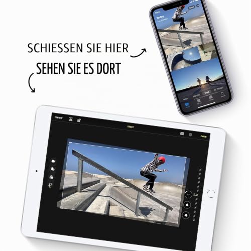Apple iPad 2020 (10,2-zoll, Wi-Fi, 128GB) Silber (Generalüberholt) – Ansicht 5
