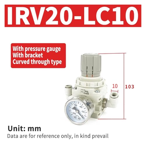 Régulateur IRV20-C08 manomètre de pression pneumatique IRV10 - 3