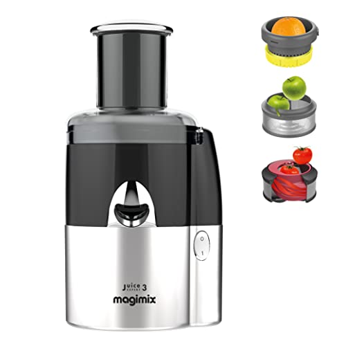 Magimix Juice Expert 3 | Juice, Smoothie & Plant-Based Milk Maker Machine | Easy Maintenance | Satin/Black, 18082