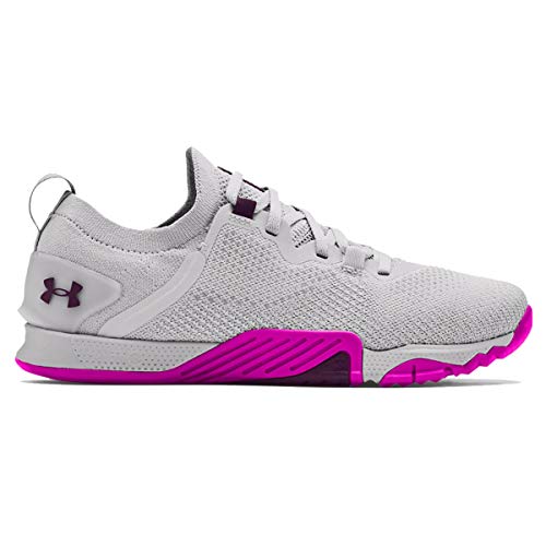 Under Armour TriBase Reign 3 Tênis de treino feminino, Cinza, 9.5 Toddler