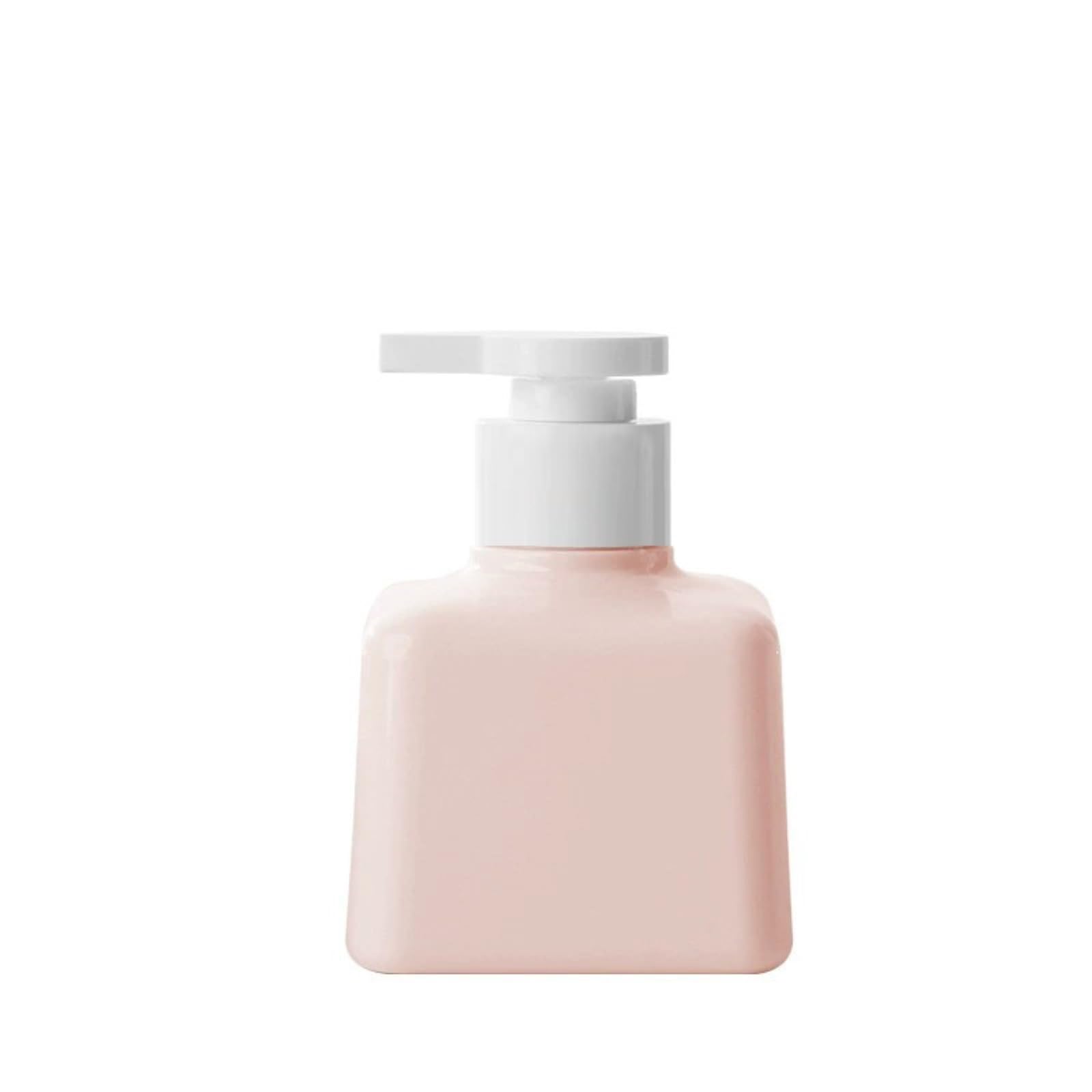 Valcla Roze Soap Dispenser Small Square Bottle With Pump Soap Dispenser Portable Plastic Refill Empty Bottles Bathroom Lotion Bottle(,200Ml)