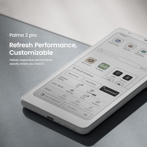 Image of BOOX Palma2 Pro Mobile ePaper eBook Reader 8G 128G 150PPI in Color Mode (White)