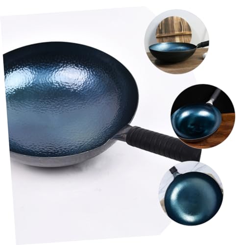 Wok Tradicional Grande de Hierro Antiadherente miniatura 3