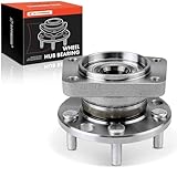 A-Premium Rear Wheel Bearing and Hub Assembly with 5-Lug Compatible with Jaguar X-Type 2002 2003 2004 2005 2006 2007 2008