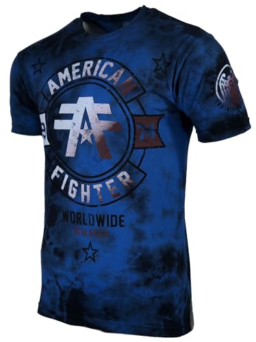 American Fighter Men's T-Shirt Silver Lake Crew Neck S-5XL4