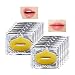 Jakuva 30 Pack Crystal 24K Gold Collagen Lip Mask For Remove Lines, Moisturizing, Anti-Wrinkle, Anti-Aging, Nourishing & Hydrating Lips