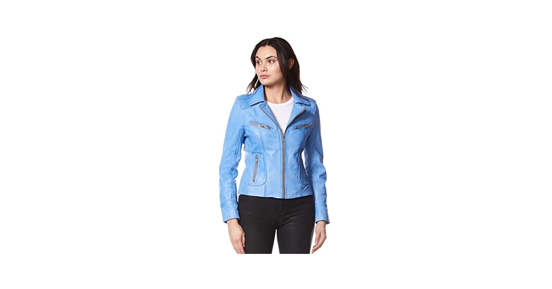Carrie CH Hoxton Ladies's Real Leather Jacket 100% Lambskin