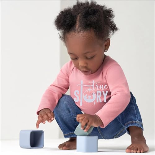 Image of Girl Toddler Long Sleeve Shirt - True Story - Jesus