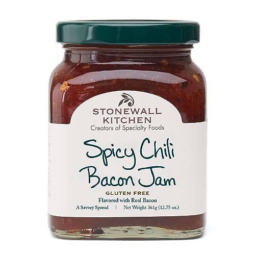 Stonewall Kitchen Spicy Chili Bacon Jam 12.5 Ounces