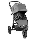 Baby Jogger City Elite 2 Kombikinderwagen für jedes Gelände | Zusammenklappbarer und tragbarer Buggy | Slate (grau)