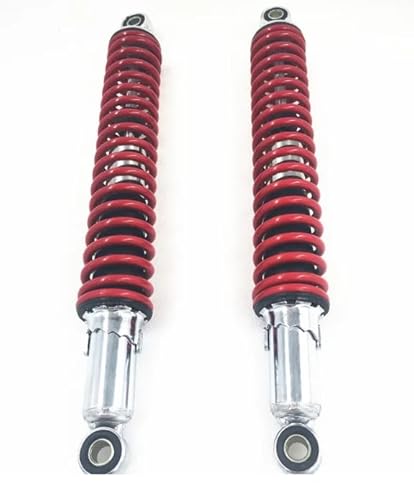 Hegeiis 400mm 15.75 inch 7mm Spring Universal Motorcycle Shock Absorber