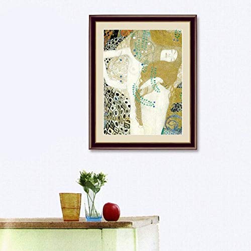 大型】グスタフ クリムト 水蛇 絵画 複製画 水蛇I グスタフ