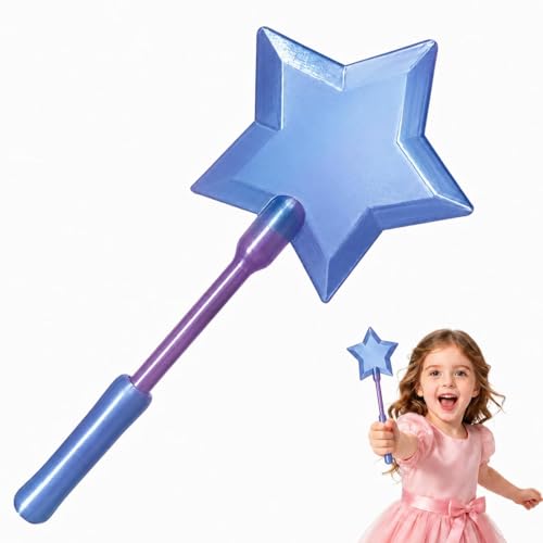 3D Printed Credit Card Wand Tap to Pay Magic Fairy Wand Credit Card Holder Tap to Pay Wands for Easy Checkout Contactless Payment Magical Stick (Blue-pink)