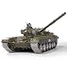 MAFANG® Carro Armato RC, RC Tank Carro Armato Telecomandata con 320° Torretta Rotante, Suoni E Luci, Fumo, Radiocomandato Veicoli Militari Giocattolo per Bambini Adulti Regalo di Natale