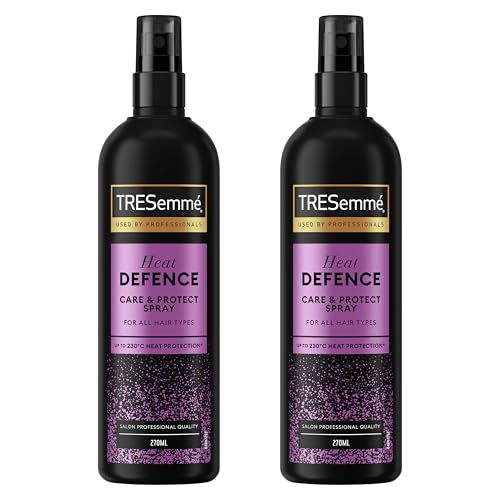 TRESemmé Care & Protect Heat Defence Spray, protección hasta 230 °C* para todo tipo de cabello, 270 ml, Paquete Duo