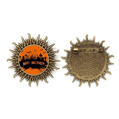 Brosche Haken Halloween en métal : l'accessoire de cimetière d'horreur indispensable