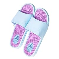 Acupressuur Reflexologie Massage Slippers Sandalen voor Mannen Vrouwen Relief Plantaire Fasciitis Sandalen, Boost Circulatie Verbetert Massagetherapie(Size:EU 44/45,Color:Grijs