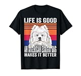 Mostra questo americano cani eschimesi rende la tua vita buona oggetto vintage mentre cammina i nostri amici a quattro zampe. Se sei un amante dei cani pazzi, questo regalo per cani è per te.