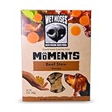 Wet Noses Moments Non-GMO Beef Stew Bone Crunchy Dog Treats - 14oz | No Corn, Wheat, Soy or Peas, Made with 8 Simple Ingredients