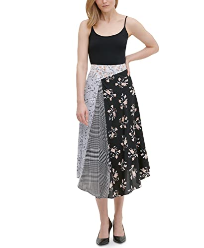 Calvin Klein Women's Asymmetrical Midi Skirt