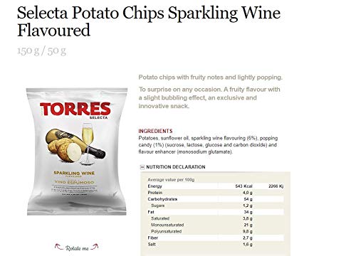 image for SnackAtac Torres Spanish Papas Fritas Potato Chips 4 Flavor Variety Pa