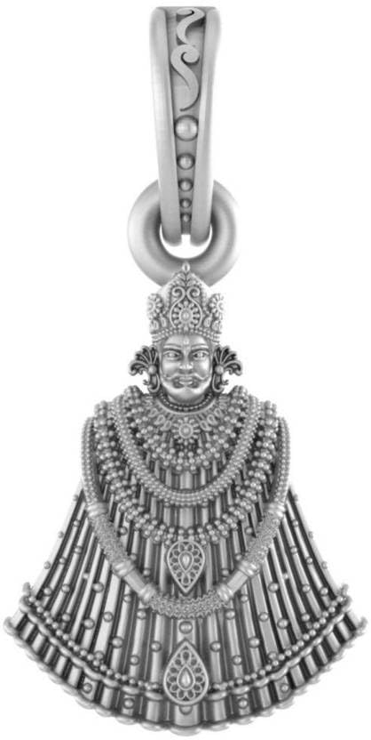 Pendentif en argent sterling anti irritation Baba Khatu Shyam 925