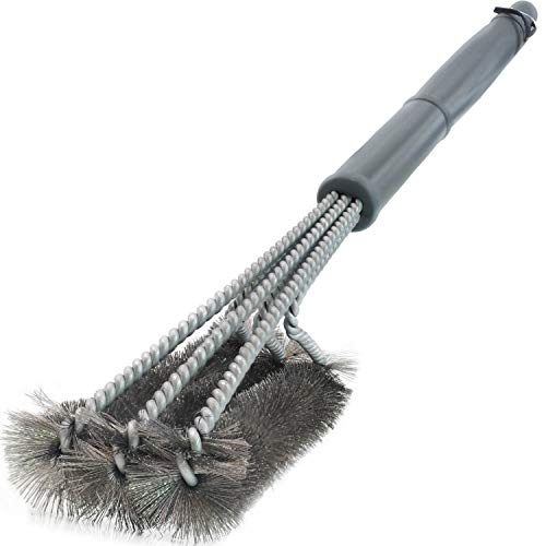 Bbq Grill Brush Stainless Steel 18" Barbecue Cleaning Brush W/Wire Bristles & Soft Comfortable Handle - Perfect Cleaner & Scraper For Grill Cooking Grates #TOP1