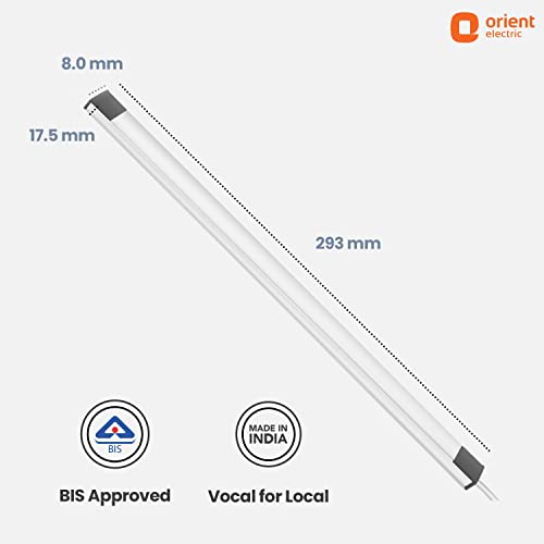 Image of Orient Electric Deco Cabinet Light 5W, Small Batten, 3000K (Pack of 1)