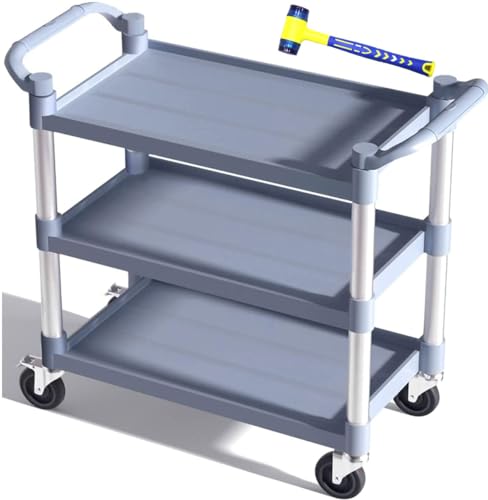 Heavy Duty Utility Cart with Lockable Wheels
