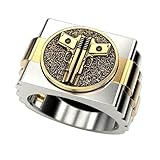 MR HIPPO Pistol Ring for Men, Punk Pistol Gun Ring Military Army Ring Men’s Hip Hop Biker Ring Jewel