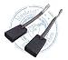 Produktbild 1 Paar ( 2Stück ) Kohlebürsten Kohlestifte kompatibel passend Kohlestifte 5 x 10 x 17.5 mm für Bosch Flex Winkelschleifer GWS 8-115 GWS8-115 5x10x17,5mm Günstig Markenware