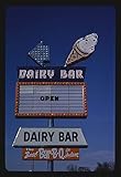 HistoricalFindings Photo: Dairy Bar ice Cream Sign,Route 67,Pendleton,Indiana