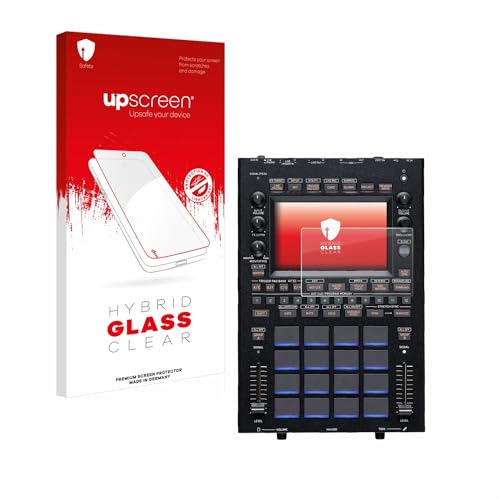 upscreen Screen Protector Film compatible with KORG KAOSS Replay - 9H Glass Protection, Extreme Scratch Resistant, 1-Pack, Clear
