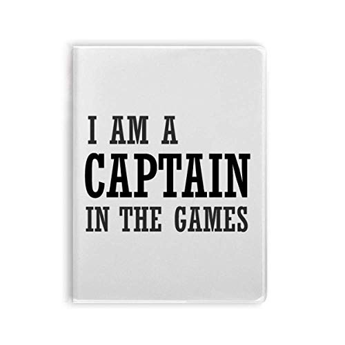 Carnet de notes anti-cornes couverture souple I Am A Capitan pour le bureau