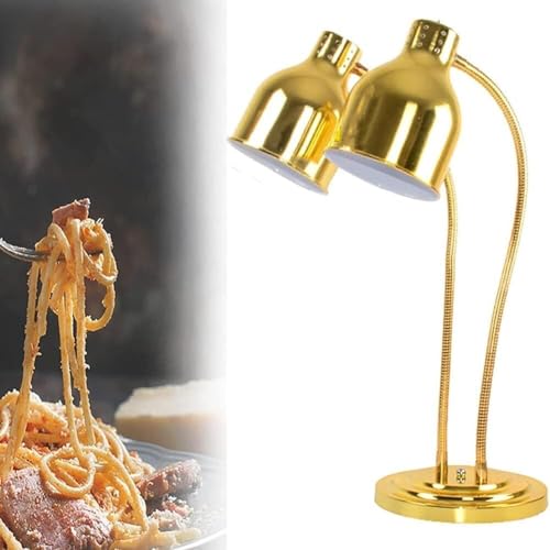 Lampe chauffante autoportante double tête modèle B structure stable