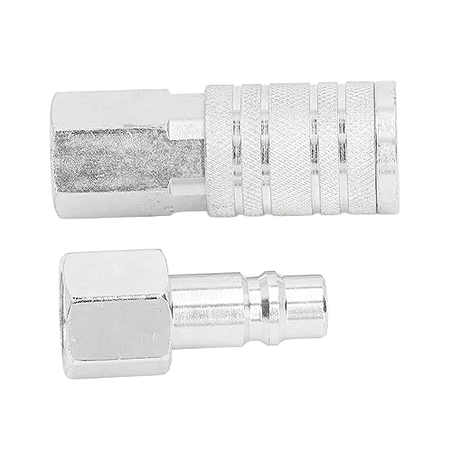 Acessórios de Conexão Rápida para Mangueira de Ar, 2 Unidades de Acessórios para Mangueira de Ar Aco