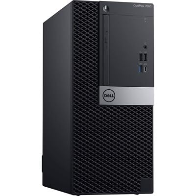 Dell Optiplex 7060 Tower Desktop Computer | Intel i7-8700 (3.4