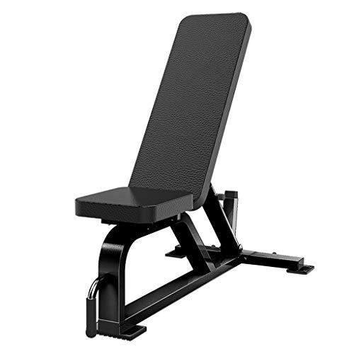 Bancs de musculation Banc de Musculation, Multifonctions Chaise de Remise En Forme Commerciale Banc Professionnel Presse Haltère Banc Sit-ups Réglable Accueil Exercise Fitness Equipment Banc d&rsquo;entraîn